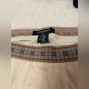 RARE Y2K Burberry London Mens Thermal Base Layer Set